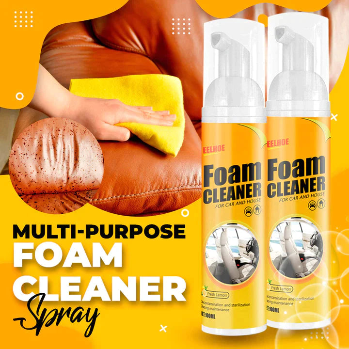 30/100ML Multi-Purpose Foam Cleaner Leather Clean Wash Automoive Car Interior Home Wash Maintenance Surfaces Spray Foam Cleaner