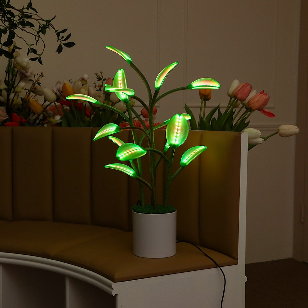 Magical LED Houseplant Lamp Fluora Indoor decoration Night Light