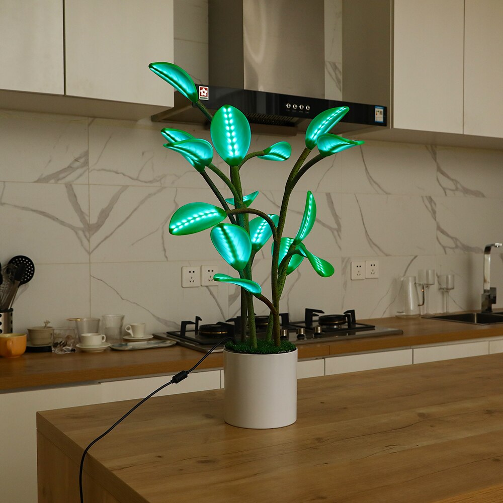 Magical LED Houseplant Lamp Fluora Indoor decoration Night Light