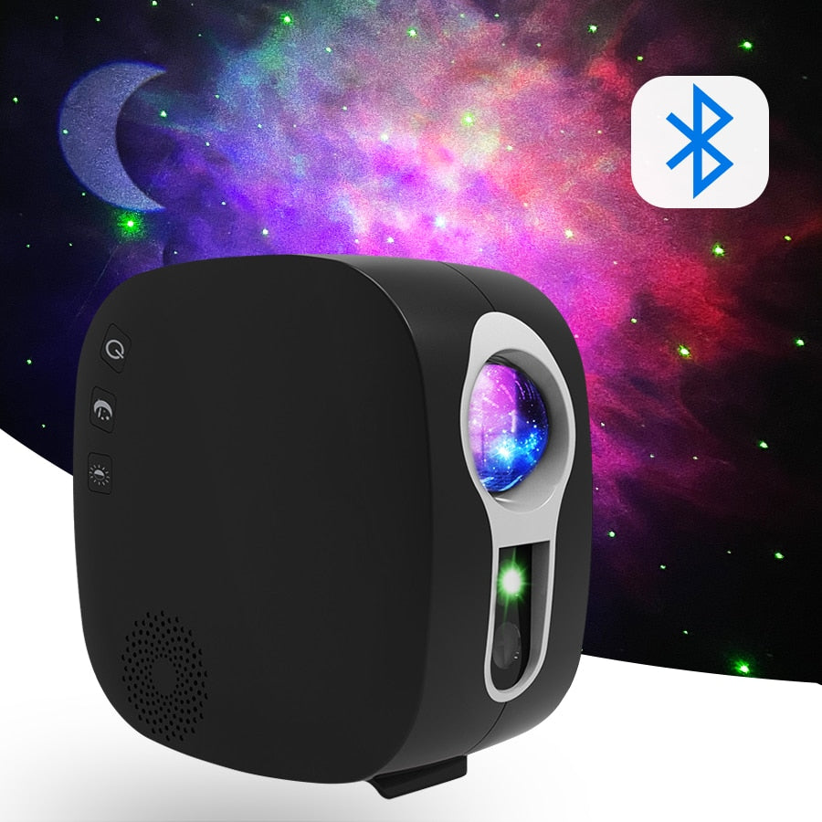 Star Galaxy Starry Sky Projector Rotating Water Waving Night Light Led Colorful Nebula