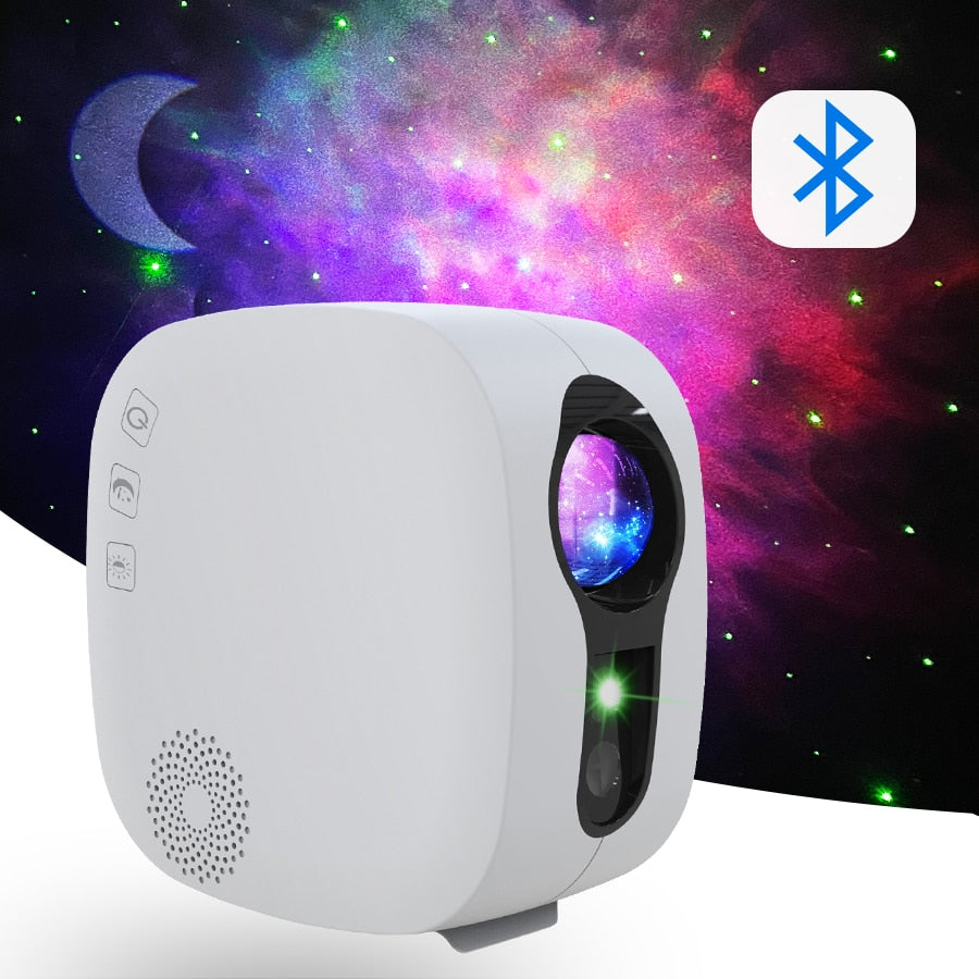 Star Galaxy Starry Sky Projector Rotating Water Waving Night Light Led Colorful Nebula