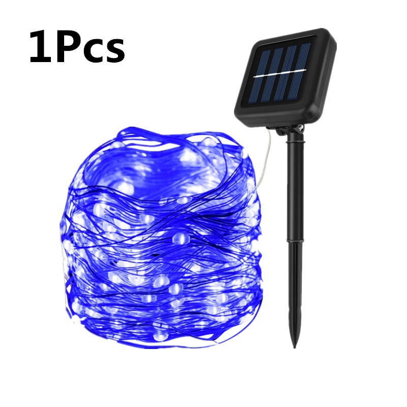 Outdoor Solar String Fairy Lights Waterproof Christmas Decoration