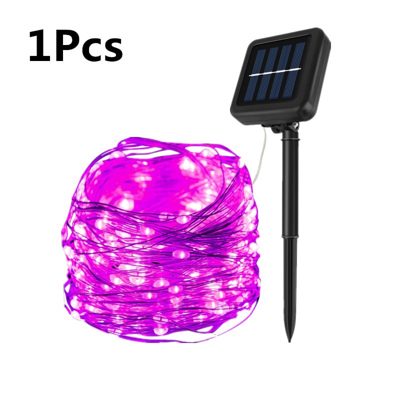 Outdoor Solar String Fairy Lights Waterproof Christmas Decoration