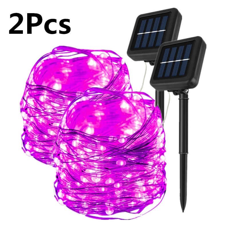 Outdoor Solar String Fairy Lights Waterproof Christmas Decoration