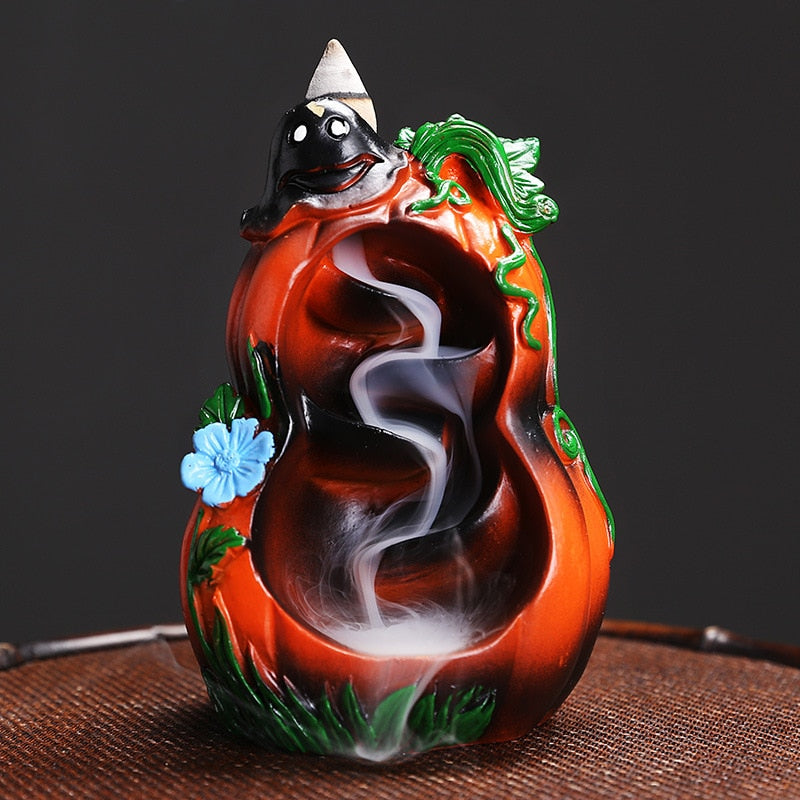 Smoke Waterfall Backflow Incense Burner Creative Couple Hug