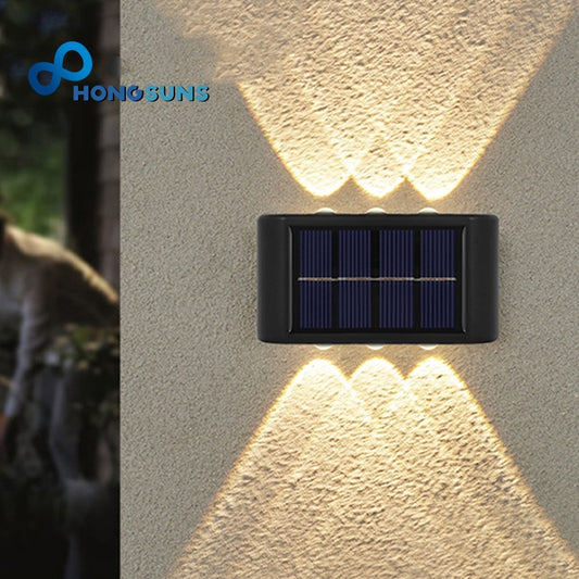 Outdoor Solar Garden Light Led Waterproof Decoration Wall Lamp