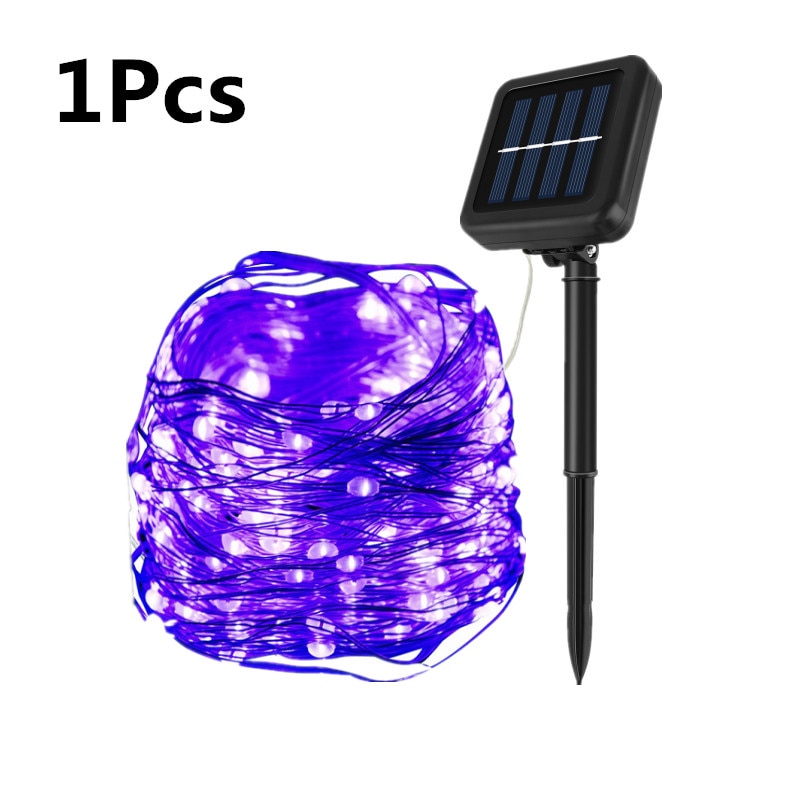 Outdoor Solar String Fairy Lights Waterproof Christmas Decoration