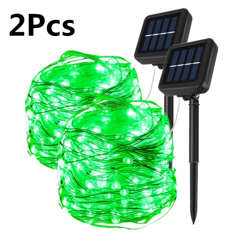 Outdoor Solar String Fairy Lights Waterproof Christmas Decoration