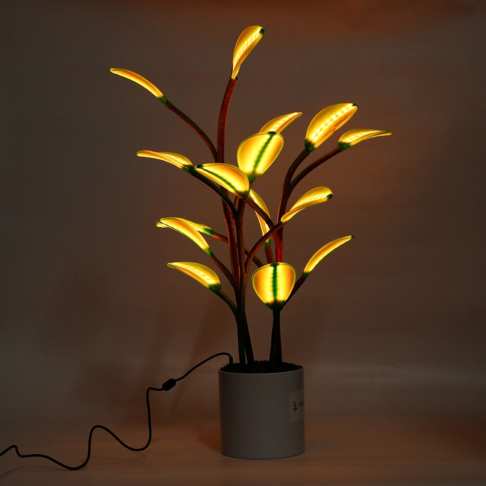 Magical LED Houseplant Lamp Fluora Indoor decoration Night Light