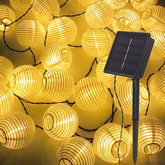 Waterproof Lantern Solar String Fairy Lights Solar Power Lamp