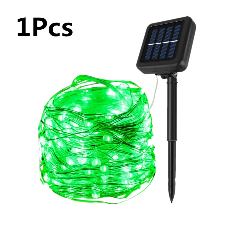 Outdoor Solar String Fairy Lights Waterproof Christmas Decoration