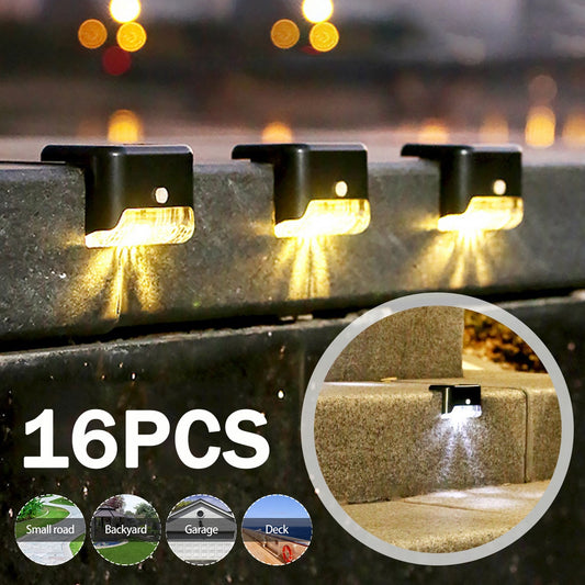 Solar LED Lights Outdoor Solar Lights IP65 Waterproof Solar Step Deck